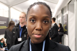 Trinidadian negotiator, Rueanna Haynes.