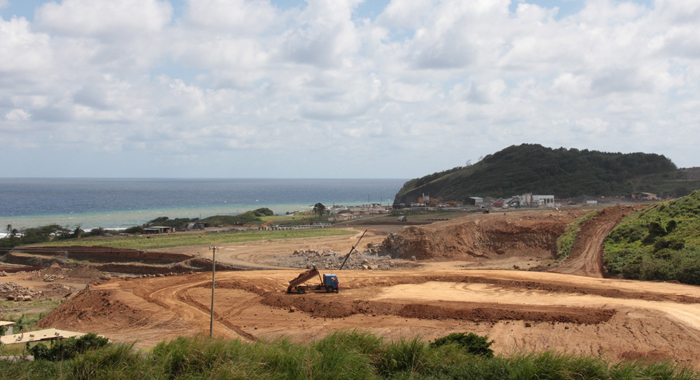 Another view of the airport site, showing some of the work that remains to be done as of Saturday, Feb. 14, 2015. (IWN photo)
