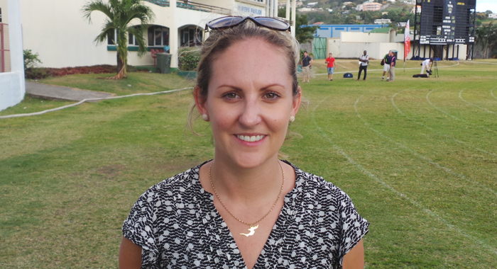 resident of the SVG Rugby Union, Sophie Goddard.(Photo: E. Glenford Prescott)