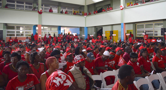 A section of the audience at Sunday's convention. (Photo: Duggie "Nose" Joseph)